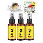 XIRUJNFD 2023 New Natural Bait Scent Fish Attractants for Baits, High Concentration Fish Bait Attractant Enhancer, Scent Fish Attractants for Baits, Fishing Accessories and Equipment (3Pcs)