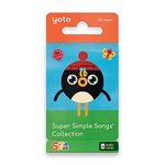 Yoto Super Simple Songs Collection – 4 Kids Musical Cards for Use with Yoto Player & Mini All-in-1 Audio Player, Educational Screen-Free Listening with Fun Singalong Music for Playtime Parties Travel