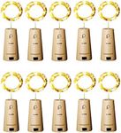 Aluan Wine Bottle Lights with Cork,