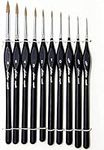 Artist Paint Brushes set-10 Pcs Bes