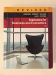 Statistics for Business & Economics