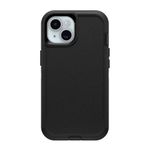 Defender Case Compatible with iPhone 15, iPhone 14, iPhone 13 Phone Case Screenless Black