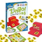 ThinkFun Zingo 1-2-3 Number Bingo Game for Age 4 and Up - Award Winner and Toy of The Year Nominee
