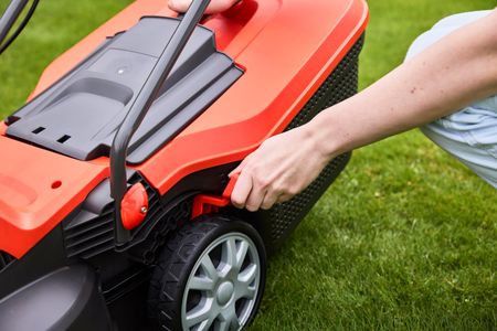 Flymo Speedi-Mo 360C Electric Lawn Mower – Lightweight, 36cm Cutting Width