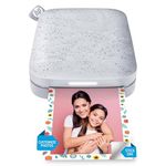 HP Sprocket 2x3 Inch Instant Smartphone Photo Printer -Portable Color Wireless Mobile Printer -Zink Sticky-Back Photos -Print from Compatible iOS & Android Devices with Bluetooth w/Fun App -Luna Pearl