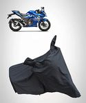 BABBLINGS Suzuki Gixxer SF 250 Waterproof Bike Body Cover | Snow + Sun & Dust Protection Easy to Clean + Belt with Lock