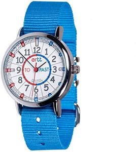 EasyRead Time Teacher Learn The Time Past/To Kids Watch Blue #ERW-RB-PT-B