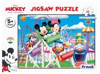 Frank Disney Mickey Mouse & Friends Jigsaw Puzzle (60 Pieces) for Kids Above 5+ Years - Fun & Challenging Brain Booster Games - Educational Puzzle for Focus and Memory -11538