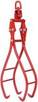 4 Claw 36" Heavy Duty Log Lifting Tongs for Wood Logging Equipment Lifting Clamps, Timber Log Lifting Tongs Solid Steel, Swivel Dragging Steel Tongs Log Lifting, Handling, Dragging & Carrying Tool