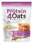 PEScience Select Protein4Oats, French Toast, 12 Serving, Whey and Casein Blend for Oats and Oatmeal