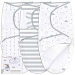 Mama Cheetah Baby Swaddle Blanket with Zipper, Newborn Swaddle Sack, Baby Swaddles Sleep Sack 4-7 lbs, Baby Swaddle Wrap with Easy Change Zipper for Baby Boy & Baby Girl, 3-Pack