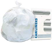 Heritage Z4833LNR01 High-Density Coreless Can Liner 16 gal 24 x 33 Natural 50 Bag/RL 20 RL/CT