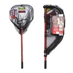 StowMaster MW72NG Tournament Series Precision Landing Net, Red/Black, Hoop 20"X24" Length 72"