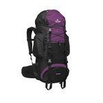 TETON Sports Unisex's Internal Frame Backpack, Huckleberry, 55L (Pack of 2)