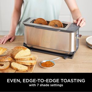 Ninja Foodi 3-in-1 Toaster – Toast, Bagel & Oven Functions