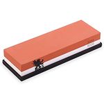 H&S Whetstone Knife Sharpening Stone - 3000/8000 Grit Sharpening Stones - Professional Whetstone Sharpener Rubber Holder - 3000 8000 Whetstone - Wet Stone 4000 Grit - Whetstones for Sharpening Knives