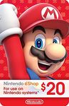 Nintendo eShop PrePaid Card $20 USD (Nintendo Switch/Wii-U/3DS) Email Delivery