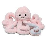 Webby Plush Giant Realistic Stuffed Octopus Animals Soft Toy, Pink