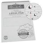 Rite in the Rain Weatherproof Legal Pad, 8.5" x 11", Gray Cover, Legal Pattern (No. LP785)