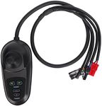 24V DC Wheelchair Joystick Controller, Universal Electric Wheel Chair Joystick Controller Replacement Brushed, IPX5 360 Degree Accurate Flexible Control, Mobility Wheelchairs Accessory