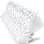 Amutost White Socks Womens Athletic
