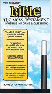 Invisible Ink Yes & Know Bible New Testament