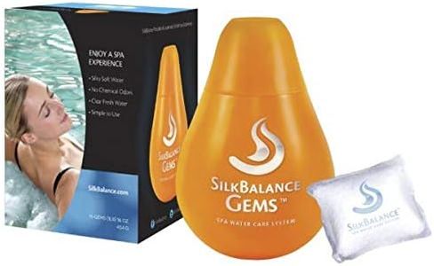 Silk Balance Gems Hot Tub Natural Water Treatment Pods 7 in 1 Technology (4 Month Supply)