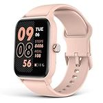 EGQINR Smart Watches for Women, Activity Fitness Tracker Alexa Built-in 1.8" HD Touch Screen with Heart Rate, Blood Oxygen, Sleep, Smartwatches for Women Compatible with iPhone Android Pink