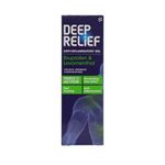 Deep Relief - Triple Action Anti Inflammatory Gel, For Back, Rheumatic & Muscular Pain, 100 g (Pack of 1)