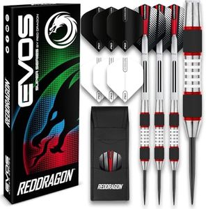 Evos: 24g - Tungsten Darts Set with Flights and Stems