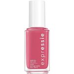 essie expressie™ vegan quick-dry nail polish, 8-free formula, crave the chaos, pink, 10ml