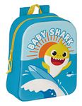 Mochila Guarderia 3D Baby Shark, blue