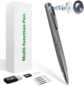 OTADUG Spy Camera Pen, 64GB 1080P Hidden Camera Secret Camera with Motion Monitoring, Video and Audio Recording