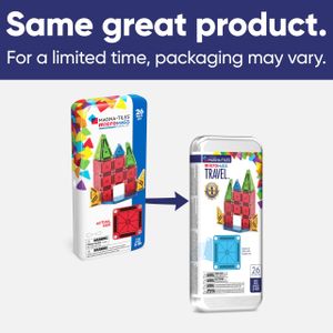 Magna-Tiles microMAGS 26-Piece Magnetic Building Set