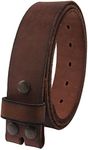 NPET Mens Leather Belt Full Grain V