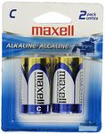 Maxell Alkaline LR14 2BP C Cell 2-Pack Battery 723320