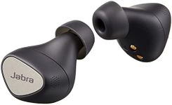 Jabra Connect 5t in-Ear true wireless earbuds for working from home, with 6-mic call technology and Hybrid ANC for better focus - Titanium Black