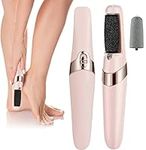 Electric Callus Remover for Feet,Soft Step Pedi with Rechargeable Waterproof Foot File Foot Care Tools Wet & Dry Foot File for Dead Skin&Cracked Heel with 2 Roller Heads 2 Speed