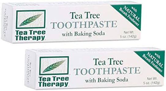 Tea Tree Therapy Toothpaste with Baking Soda 5 Oz (2 Pack)