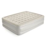 insta-bed Raised 19 inch Queen Airbed with NeverFLAT Pump