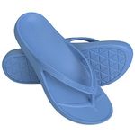 LightFeet Arch Support Flip Flops – Australian Podiatrists Designed FlipFlops for Women & Men Prevent Tired Aching Legs | Unisex Orthotic Plantar Fasciitis Flip Flops Made From Recycled Materials