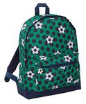 ScruffyTed Boys Girls Football Backpack For Kids Large Capacity Travel Rucksack Soccer Sports School Bag