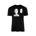 SMARTYPANTS OK One Punch Man T-Shirt Top Tee - Adults Teens Kids Saitama Japanese Anime Manga Webcomic Inspired Hero Association Caped Baldi Oppai Meme Gifts Presents (2XL, Black)