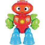Kidoozie Lights n' Sounds Robot, Lights up and Makes Sounds, Poseable, Robot, Engages Imagination and Fine Motor Skills, for Ages 12 Months or Older