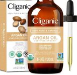 Cliganic USDA Organic Argan Oil, 10