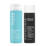 Paula's Choice Cleanse + Clear - CLEAR Cleanser & 2% BHA Exfoliant - Removes Pore Clogging Impurities & Blackheads, Fights Breakouts, Softens Skin - with Salicylic Acid - Combination to Oily Skin