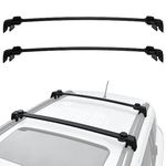 A-WAY Exclusive Crossbars for Jeep Compass - Durable Roof Rack Cross Bars for Enhanced Cargo Versatility - Aerodynamic Design, Easy Installation