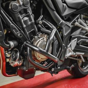 Lorababer para CB650R 2019-2023 Barra Protectora de Carretera con Motor Negro Protector de Parachoques Izquierdo Derecho Compatible con H.Onda CB 650R CB 650 R 2019 2020 2021 2022 2023