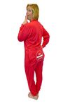 BIG FEET PAJAMA CO. Red Union Suit Onesie Pajamas with Funny Butt Flap