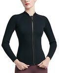 TBLUITE Women Wetsuit Top Jacket 2mm Neoprene Wet Suit Shirt for Men Keep Warm Swimming Snorkeling Diving Surfing in Cold Water